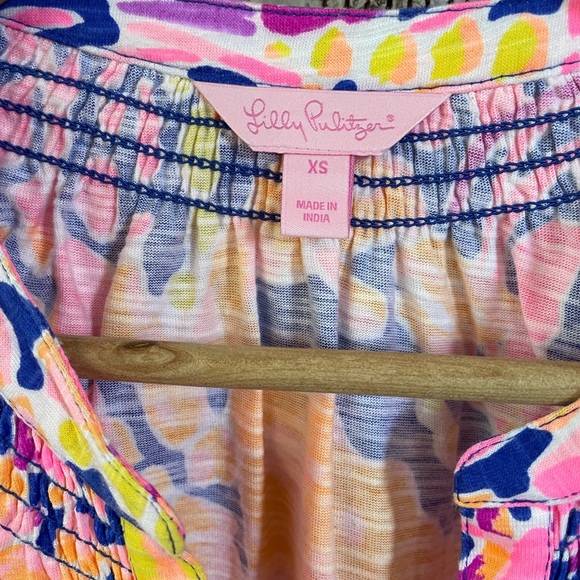 Lilly Pulitzer Essie Dress Catch and Release sz xs - Picture 6 of 7